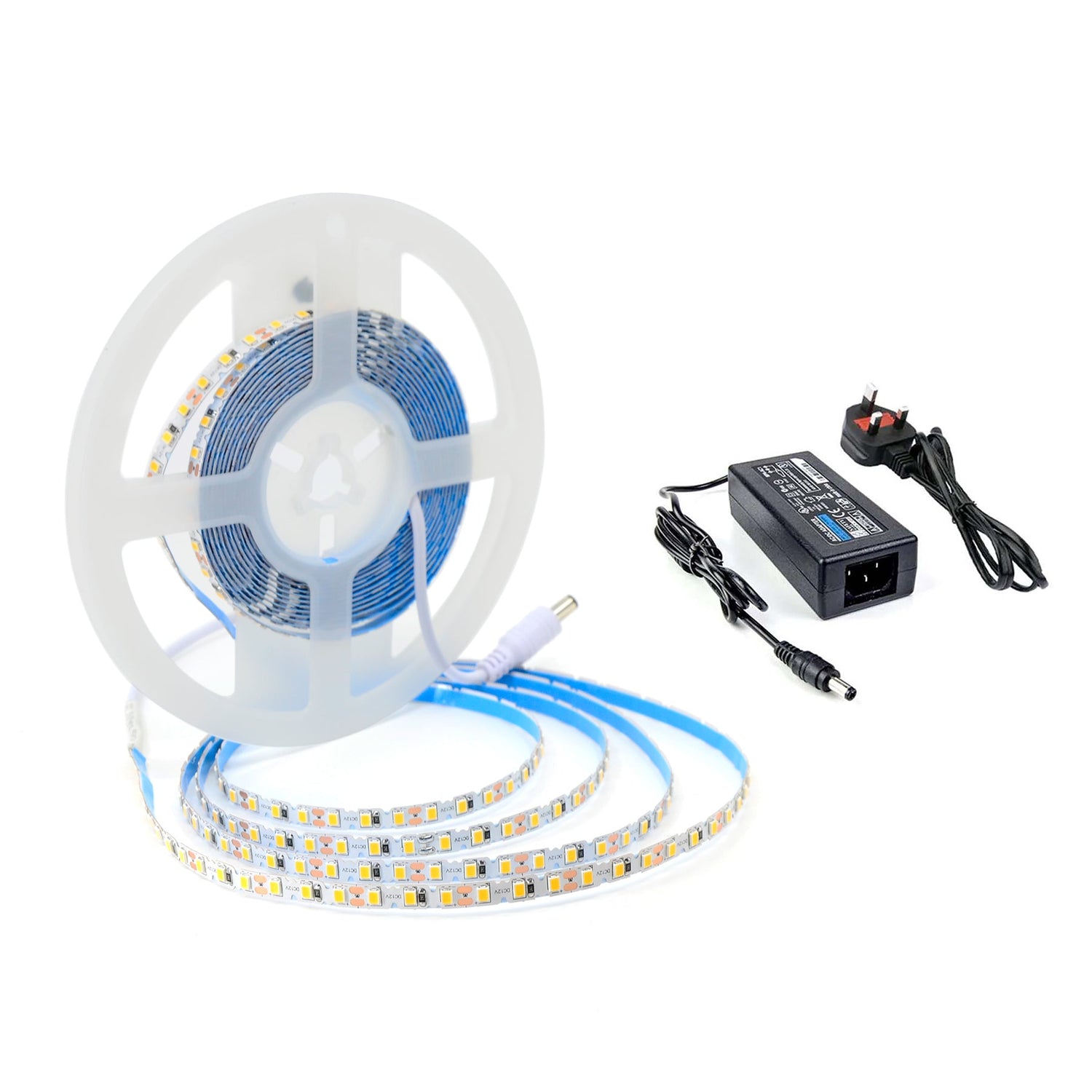 CINTO DE LUZ S/CAPA 5M 12V 6000K 50W 2835-W