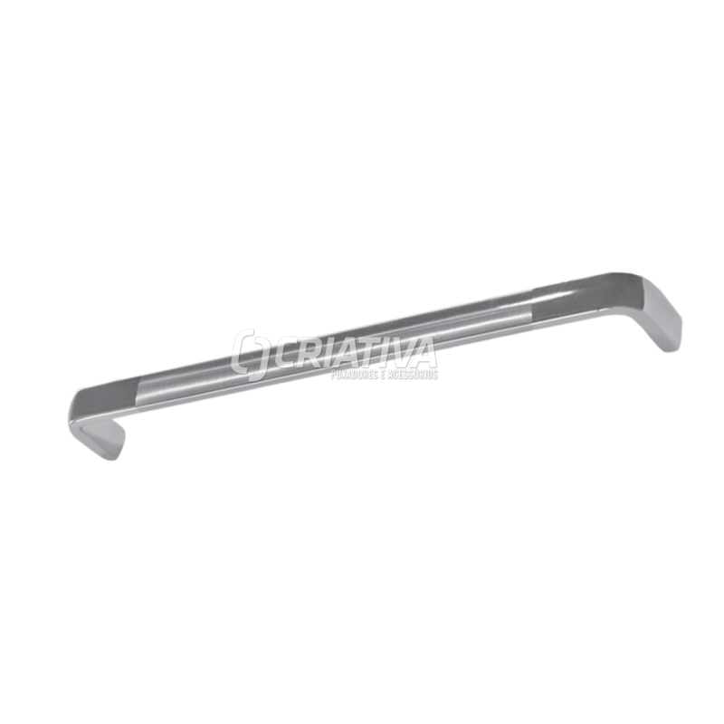 PUXADOR  QUALITY 3025C 160MM LATERAL CR FOSCO