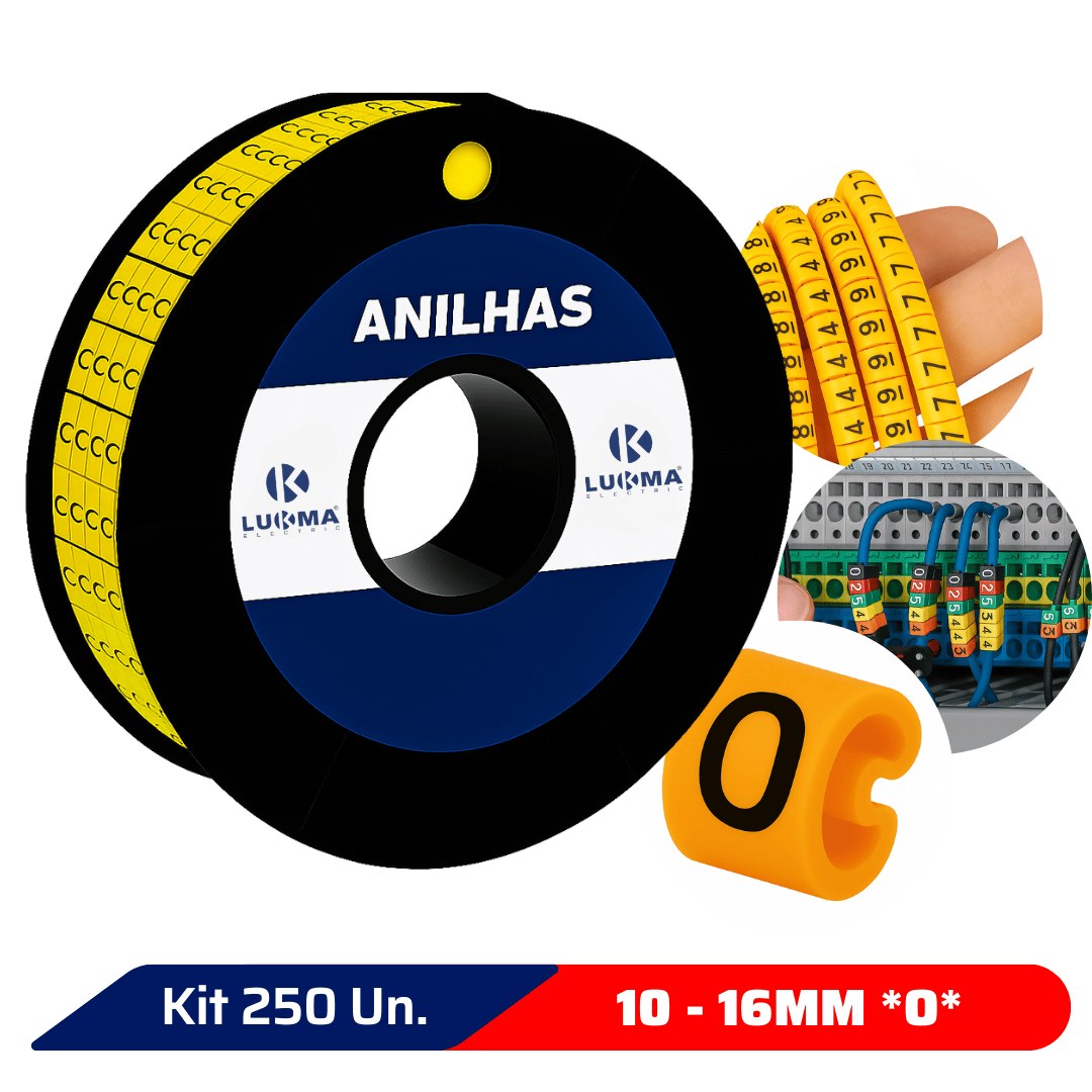 ANILHA 10,0-16,0MM N.6
