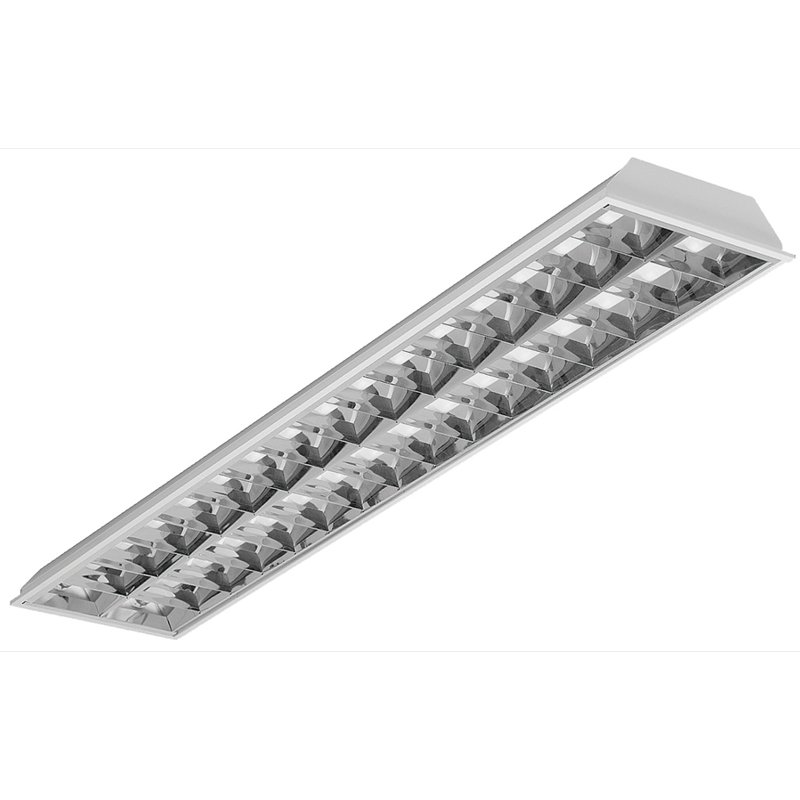 LUMINARIA EMBUT LE-800 C/ALETA 2X32W INTRAL
