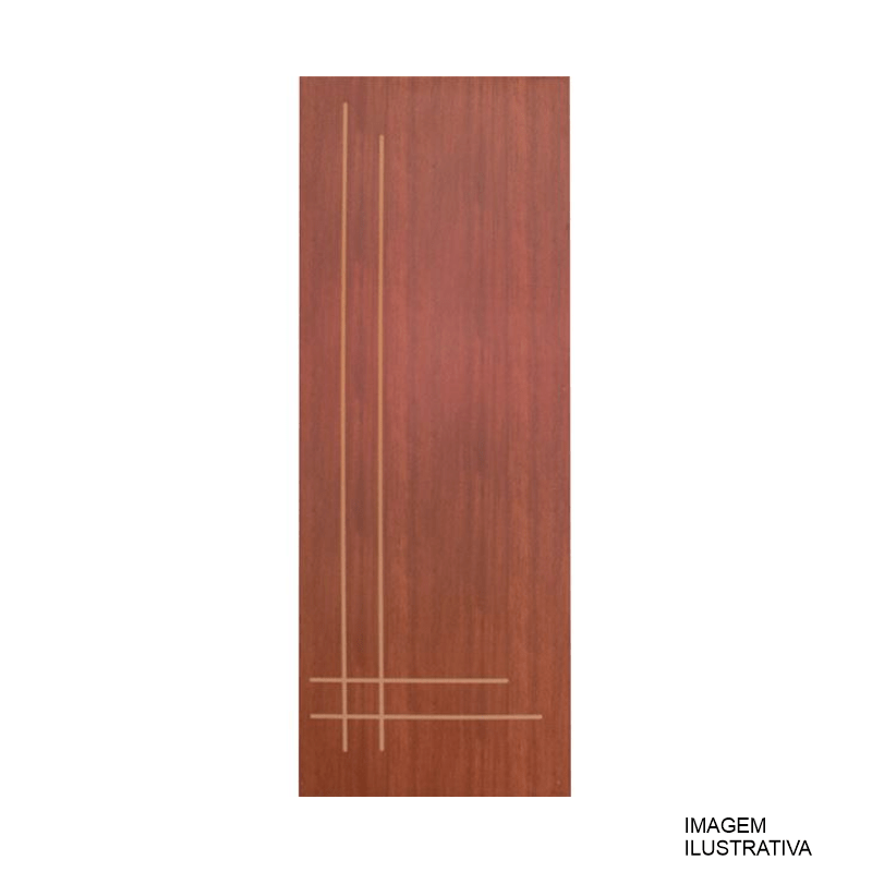 PORTA DURAPLAC 2,10X0,70 MOGNO  004 FRISADA ROVAL