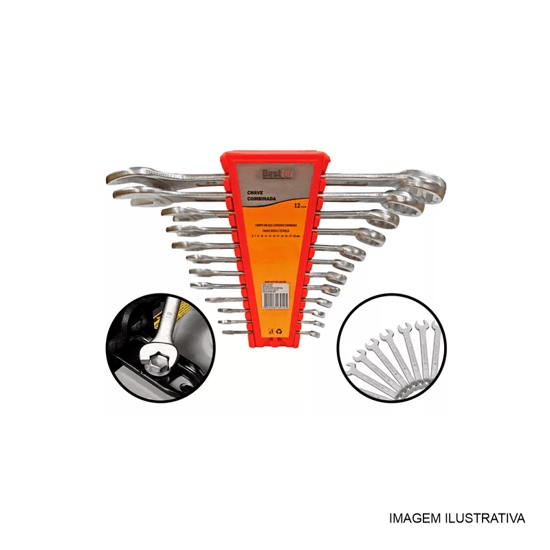JG CHAVE COMBINADA 6A32MM 12PCS BESTFER