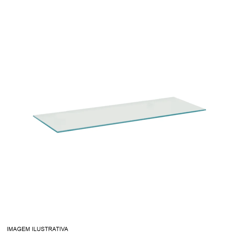 PRATELEIRA VIDRO 15X50 RETA INC. GLOBAL/ROQUE