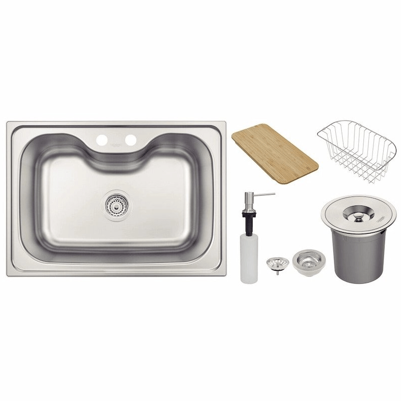 CUBA INOX MORGANA UNDER + ACS 93806/082 TRAMONTINA