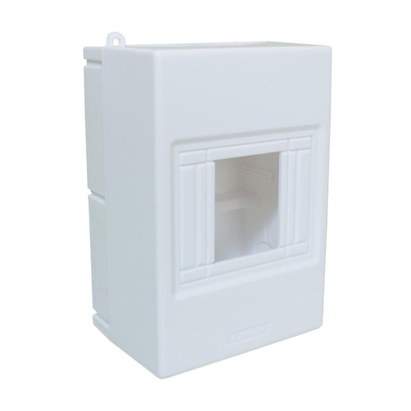 QUADRO PVC DISTR/SOBREPOR COMBI BOX 04 DISJ STECK