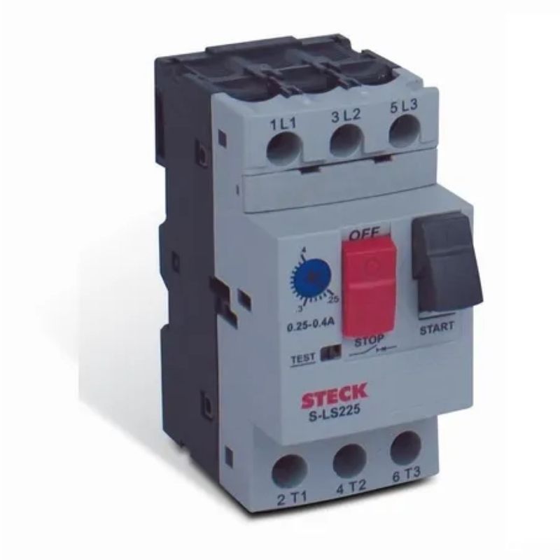 DISJ.MOTOR 3P 25A 4-6.3A STECK