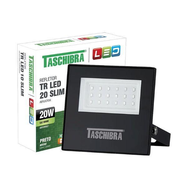 REFLETOR LED  20W BIV 3000K TASCHIBRA