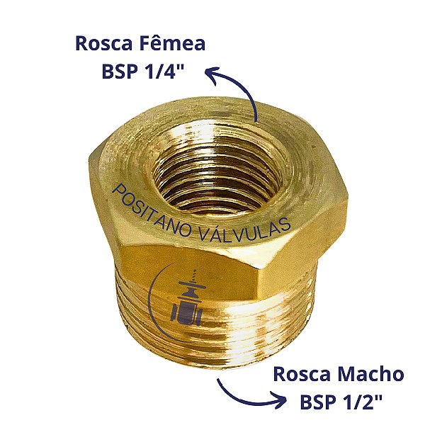 BUCHA REDU ROSC 1.1/4" X   1/2"