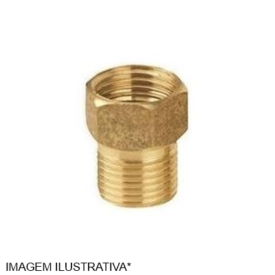 AUMENTO P/TORNEIRA DE LATÃO 1/2" 02 45 ICO