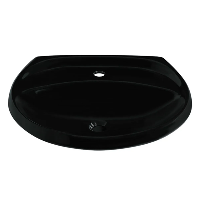 LAVATORIO DECA RAVENA PRETA 56X46