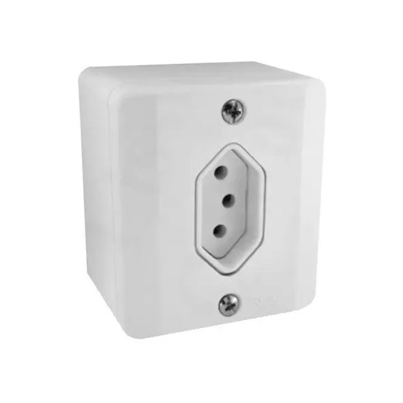 TOMADA EXTERNA SOBREPOR 20A
