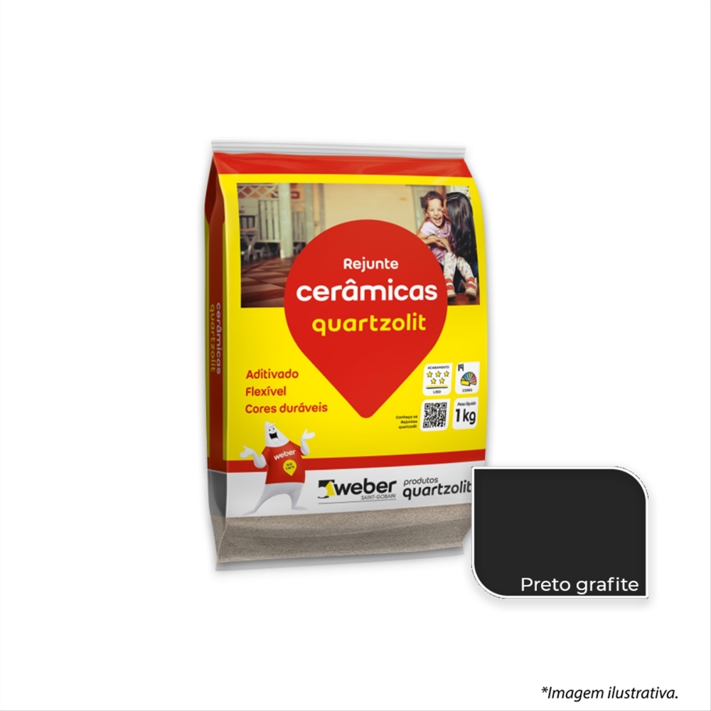 REJUNTE PORCELANATO PRETO GRAFITE PMG C/01KG