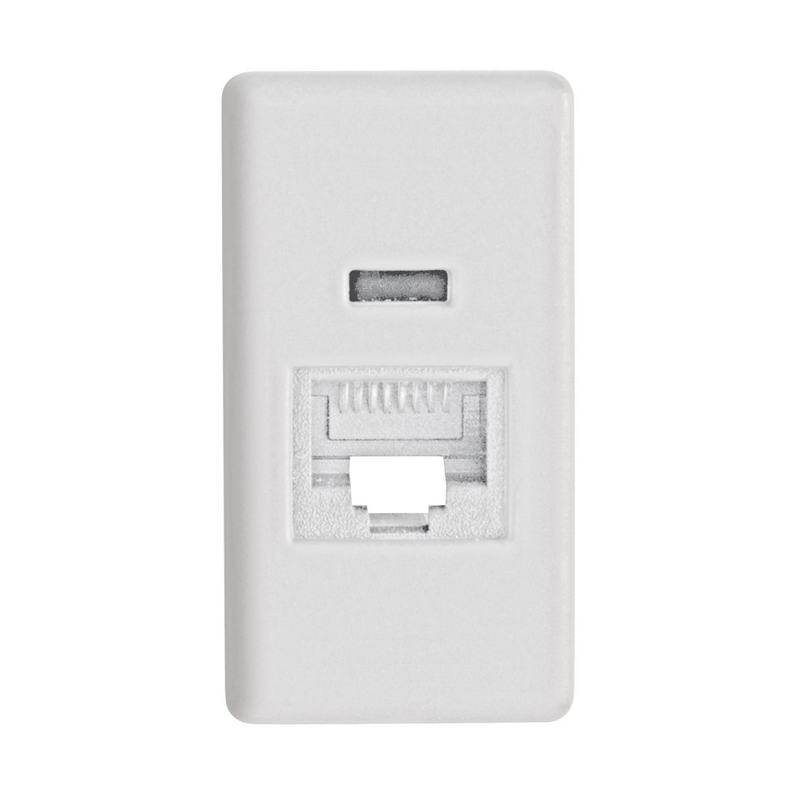 TOMADA LUX2 MODULO P/COMPUT. RJ-45 CAT.6 57115/056