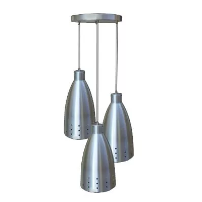 LUSTRE PEND. ALUM. ESCOV H250X140MM 10149/3
