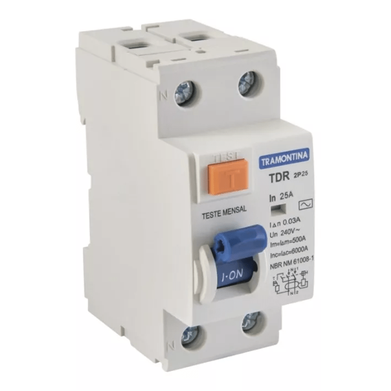 INTER  DR/TDR-2P  25AMP 30MA 6KA TRAMONTINA