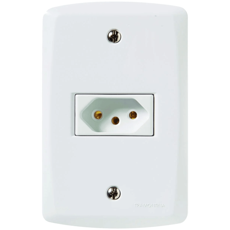 TOMADA LUX2  10A/250V 57145/210