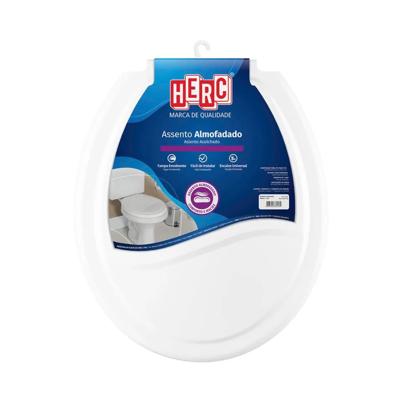 ASSENTO SANIT ALMOF BRANCO PRIME HERC 2385