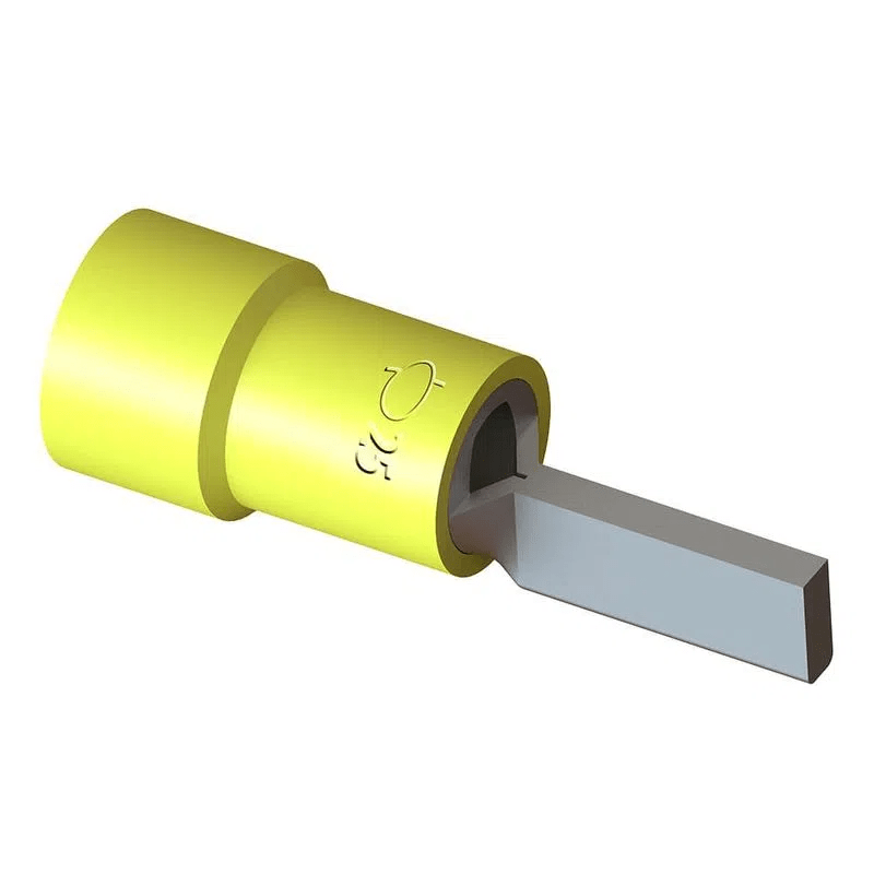 TERMINAL  TPP-25-16 PINO ISOLADO 25MM AMARELO