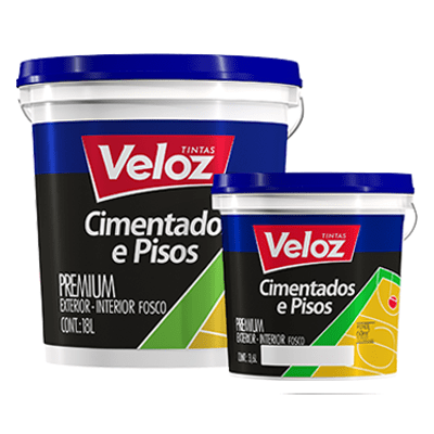 TINTA PISO  VELOZ VERDE QUADRA  3,600ML