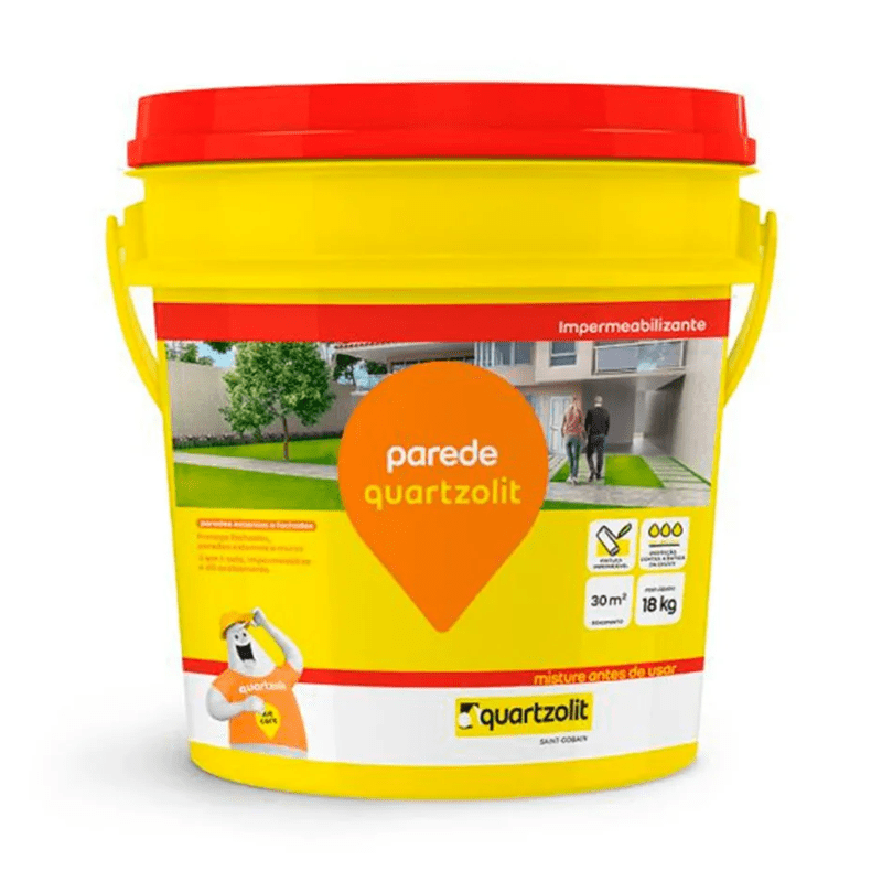 IMPERMEAB. PAREDE BR QUARTZOLIT 18KG EMBORRACHADA