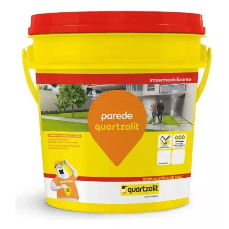 IMPERMEAB. PAREDE BR QUARTZOLIT 3,6 KG EMBORRACHAD
