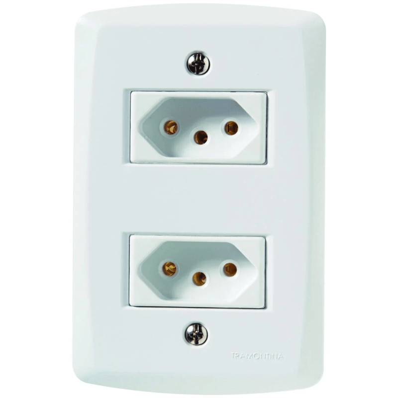 TOMADA LUX2  DUPLA 20AMP 4X2 57145/266