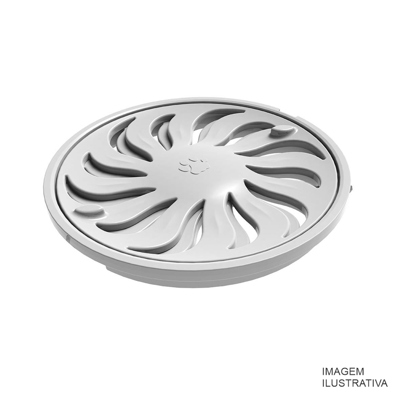 GRELHA PVC 150MM REDONDA