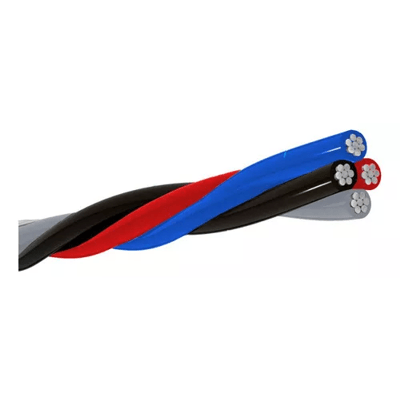 CABO ALUMINIO 35.00MM  0,6/1KV  QUADRUPLEX