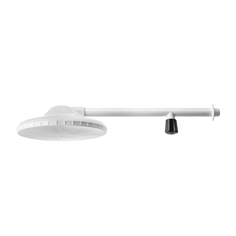CHUVEIRO PVC BR C/ REGISTRO 8" HERC 2353