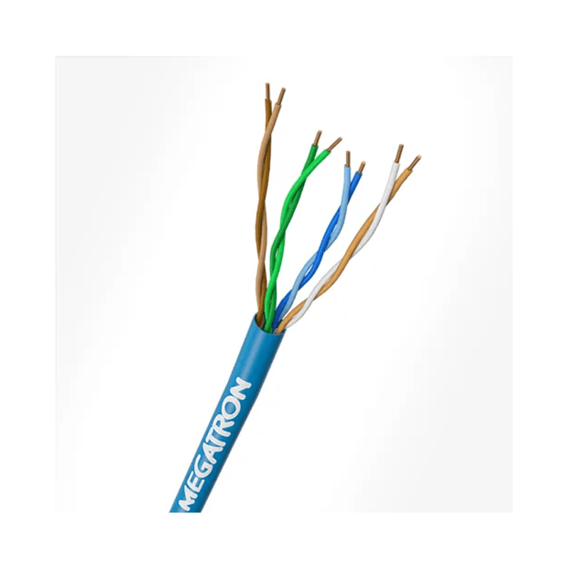 CABO REDE LAN 04 PAR UTP CAT/5E AZUL