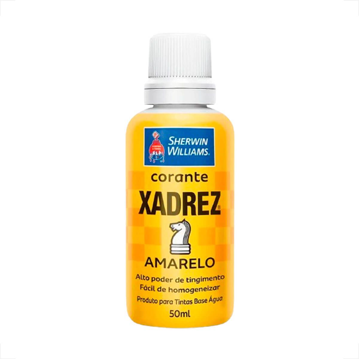 CORANTE XADREZ LIQ AMARELO 50ML