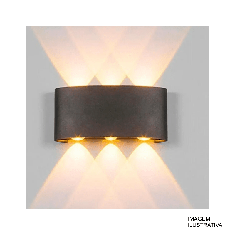 ARANDELA MOD. FOCO LED 6W 6000K 8075/1W