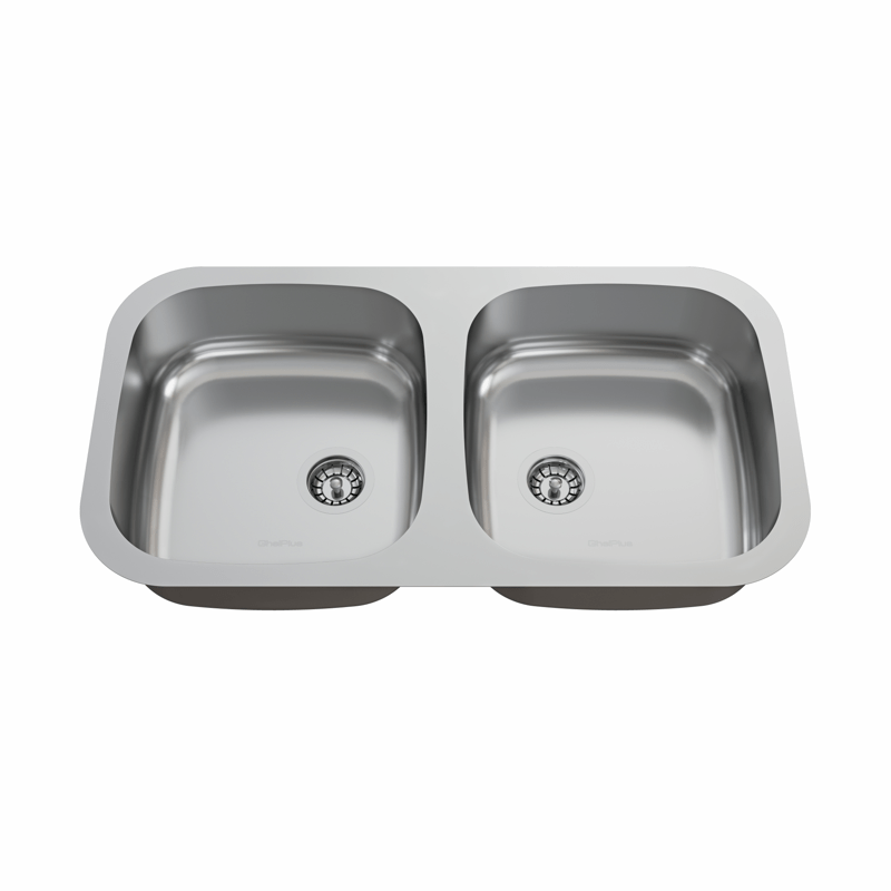 CUBA INOX DUPLA 430 Nº05 71X36CM GHEL'PLUS 54132