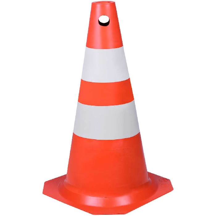 CONE SINALIZADOR 75CM LARANJA WORKER