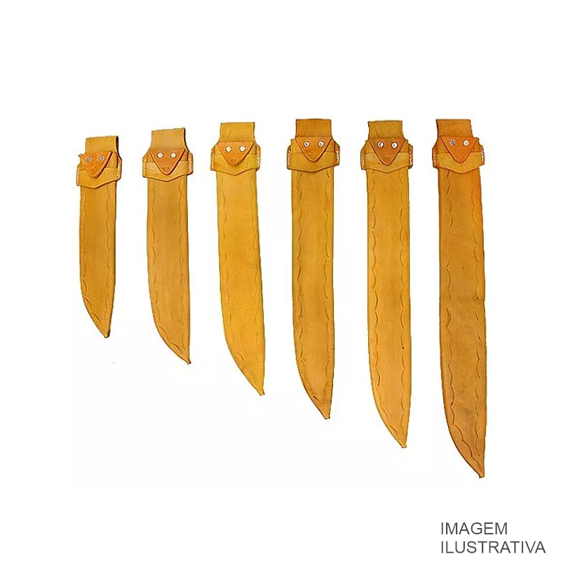 BAINHA P/FACAO 18" COURO TRADICIONAL