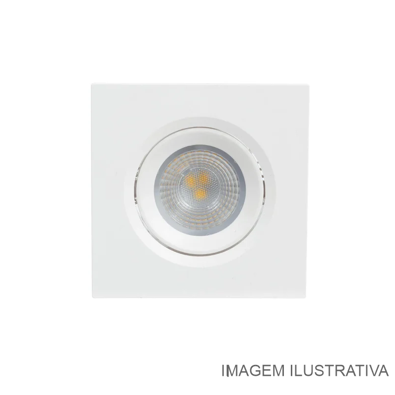 LUSTRE  SPOT LUZ QUADRADO 02 VD LISTRADO
