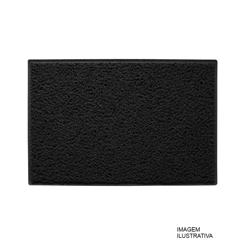 PISO VINIL BASE FUNDIDA PRETO 10MMX1,20M