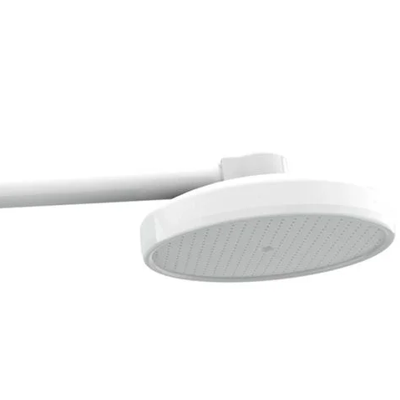 CHUVEIRO BRANCO PVC 225mm GLOBAL PLASTIC