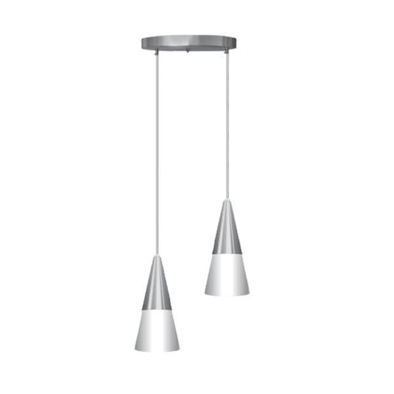 LUSTRE PEND.CONE CROM. VD FOSCO 025/2