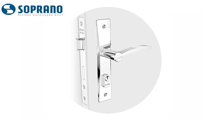 FECH. SOPRANO LEME RETA CROMADA 03001.0784.17