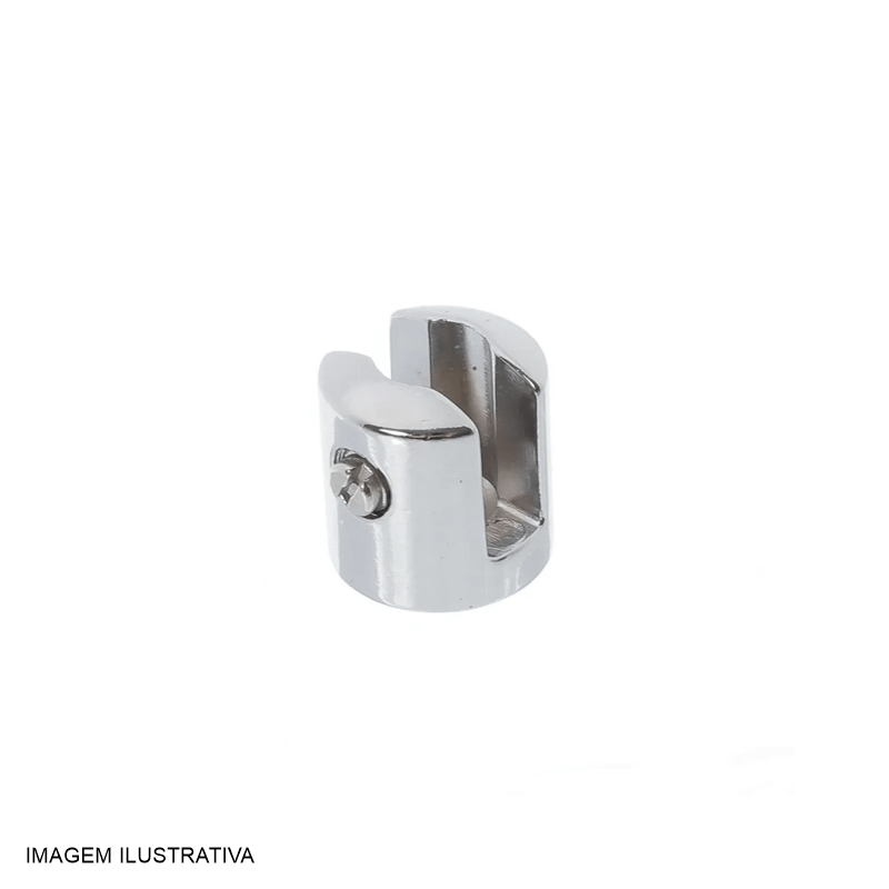 SUPORTE PRATELEIRA VIDRO 10MM