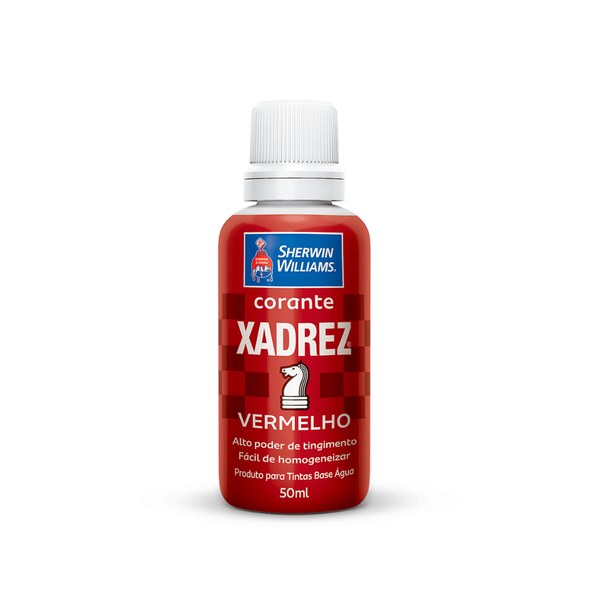 CORANTE XADREZ LIQ VERMELHO 50ML