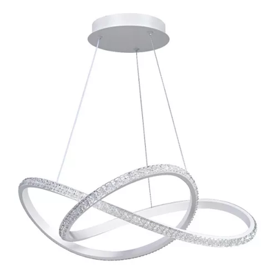 LUSTRE PEND. FLAT 6707 RTC/DOUR LED 50W 6000K BV