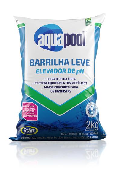 BARRILHA LEVE/ELEVADOR PH GRANULADO 2KG AQUAPOOL