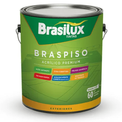 TINTA PISO  BRASIPISO PRETO  3,600ML